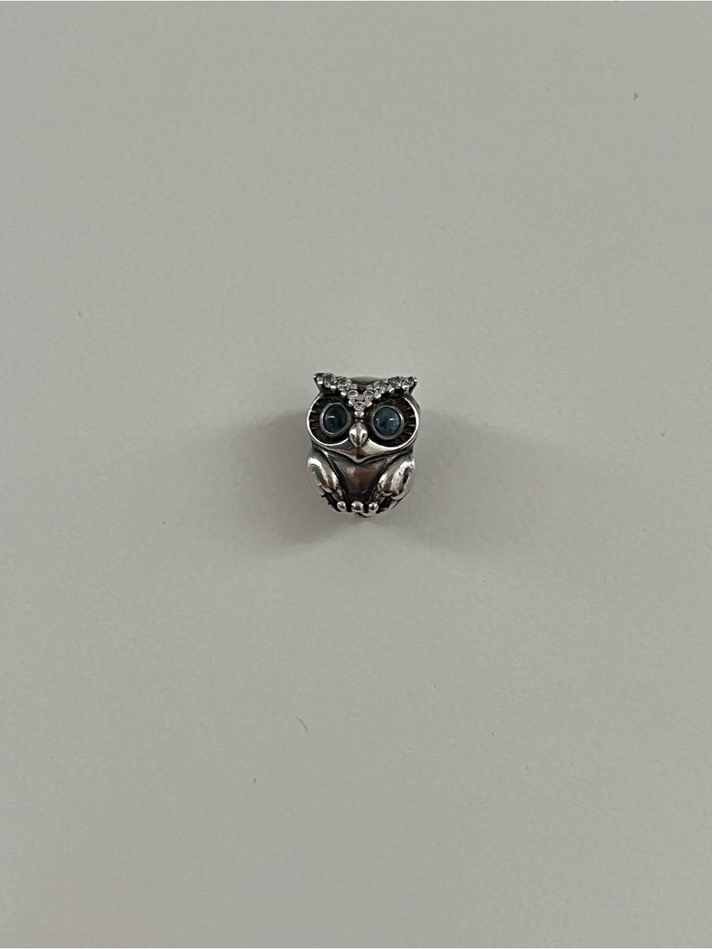 Pandora Sparkling Owl Charm - Retired
